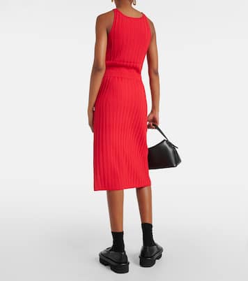 Gonna midi in maglia a coste | Joseph
