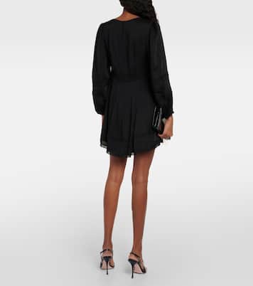 Vestido corto Bethel con encaje | Velvet