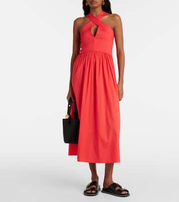 Abito midi Stelvio in misto cotone | Max Mara