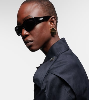 Ovale Sonnenbrille Monochroms | Celine Eyewear