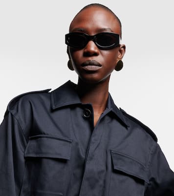 Ovale Sonnenbrille Monochroms | Celine Eyewear