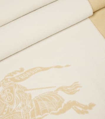Sciarpa EKD in cashmere jacquard | Burberry