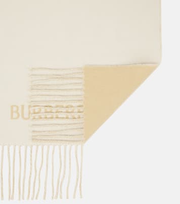 Sciarpa EKD in cashmere jacquard | Burberry