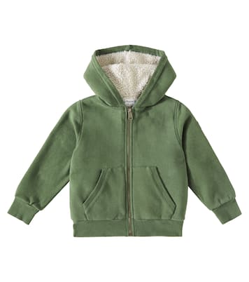Felpa Bradford in misto cotone con zip e cappuccio | Bonpoint