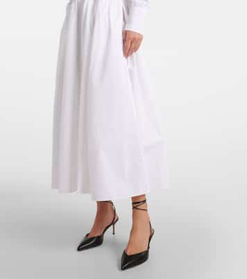 Hemdblusenkleid aus Baumwollpopeline | Patou