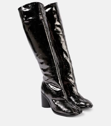 Botas altas Tabi de charol | Maison Margiela