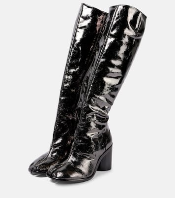 Botas altas Tabi de charol | Maison Margiela