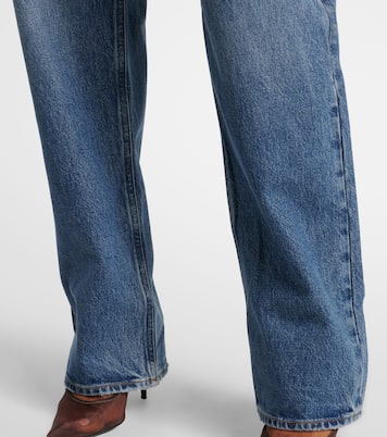 Kelly high-rise wide-leg jeans | Agolde