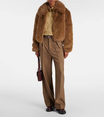 Hope faux fur jacket | The Frankie Shop