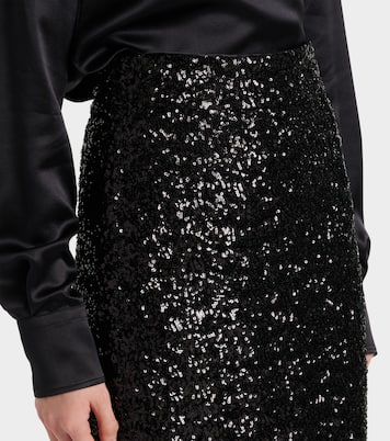 Midirock mit Pailletten | Dolce&Gabbana