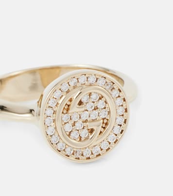 Anello Gucci Blondie con cristalli | Gucci
