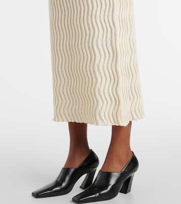 Jupe midi en laine | Bottega Veneta