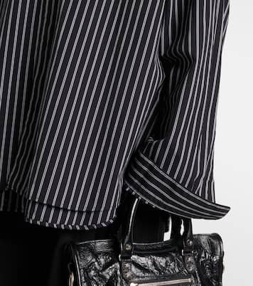 Camicia Flatground in cotone a righe | Balenciaga