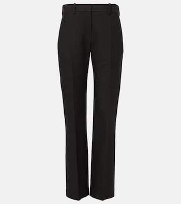 Pantaloni regular Selvie in misto cotone | The Row