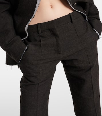 Pantaloni regular Selvie in misto cotone | The Row