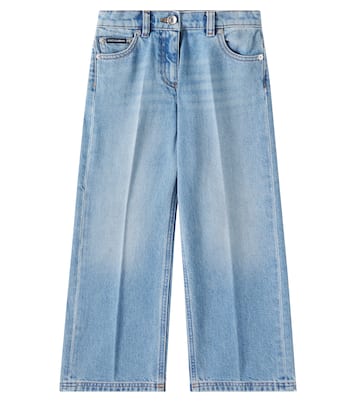 Mid-rise straight jeans | Dolce&Gabbana Kids