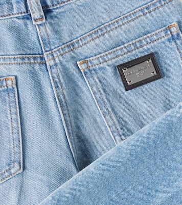 Mid-rise straight jeans | Dolce&Gabbana Kids