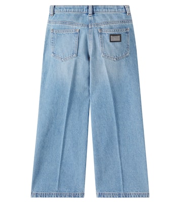 Mid-rise straight jeans | Dolce&Gabbana Kids