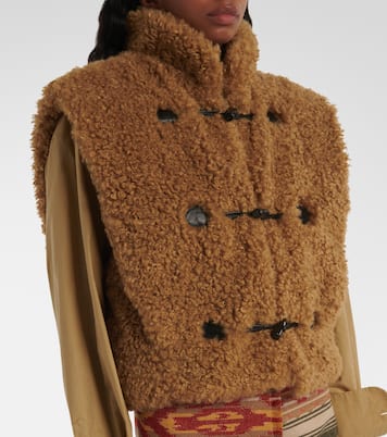 Gilet Alisa en fourrure synthétique | Marant Etoile