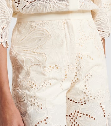 Pantaloni a gamba larga e vita alta | Elie Saab