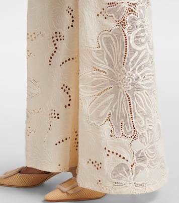 Pantaloni a gamba larga e vita alta | Elie Saab