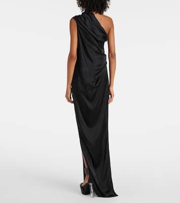 Abito lungo Athena con ruches | Rick Owens