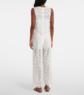 Top Adelyn in cotone sangallo | Veronica Beard