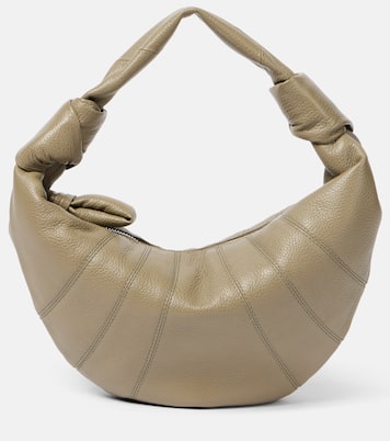 Schultertasche Force Croissant Mini aus Leder | Lemaire