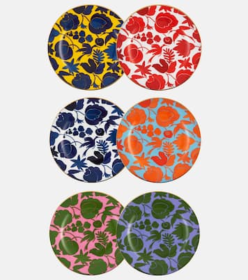 Wildbird set of 6 dessert plates | La DoubleJ
