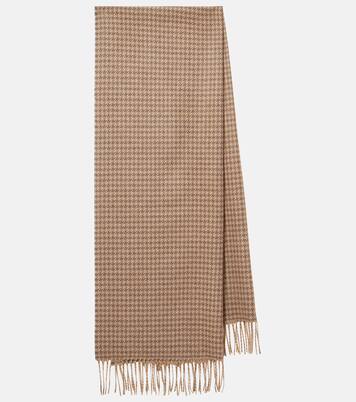 Scialle in misto lana pied-de-poule | Balenciaga