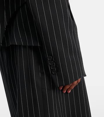 Blazer in lana vergine a righe | Jean Paul Gaultier