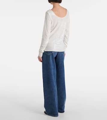Sequined jersey T-shirt | Polo Ralph Lauren