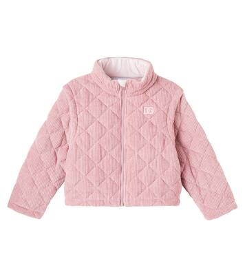 DG quilted jacket | Dolce&Gabbana Kids