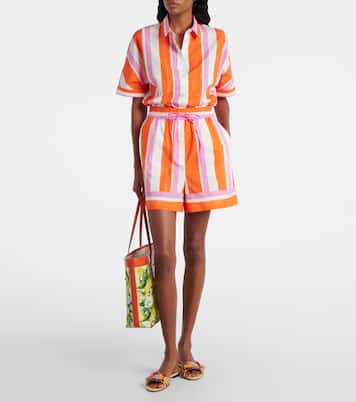 Camicia in cotone a righe  | Dolce&Gabbana