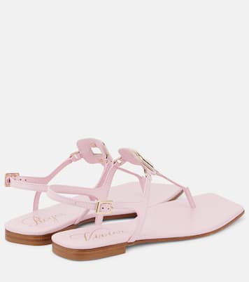 Sandali infradito Viv' By The Sea in pelle | Roger Vivier