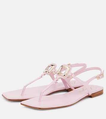 Sandali infradito Viv' By The Sea in pelle | Roger Vivier