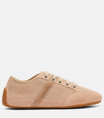 Suede-trimmed sneakers | Givenchy