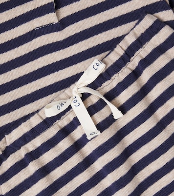Baby cotton-blend sweater and sweatpants set | Cozmo