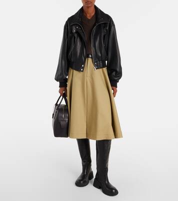 Tamsin leather knee-high boots | Jimmy Choo