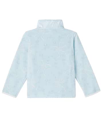 x LoveShackFancy chaqueta Jette de forro polar  | Bogner Kids
