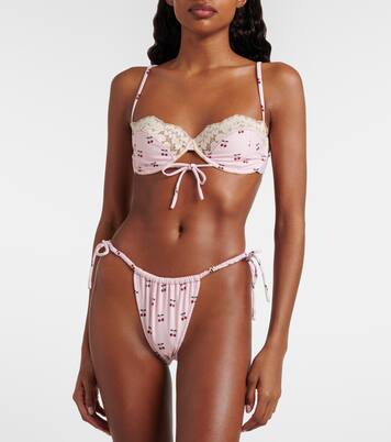Bedrucktes Bikini-Oberteil Lena | Montce