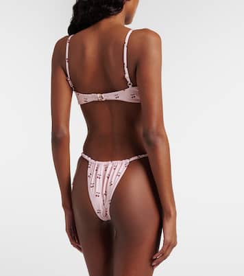 Bedrucktes Bikini-Oberteil Lena | Montce