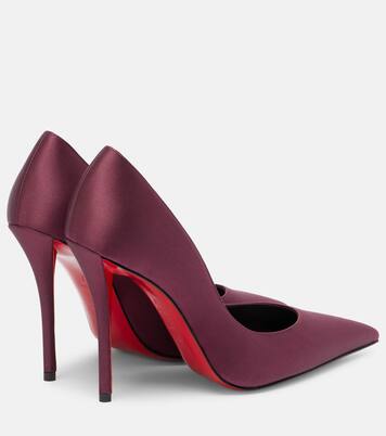 Miss Z 100 crêpe satin pumps | Christian Louboutin