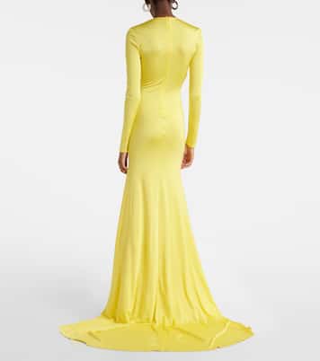 Verzierte Robe aus Jersey | David Koma