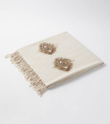 Couverture Muse en laine à perles | Jonathan Adler