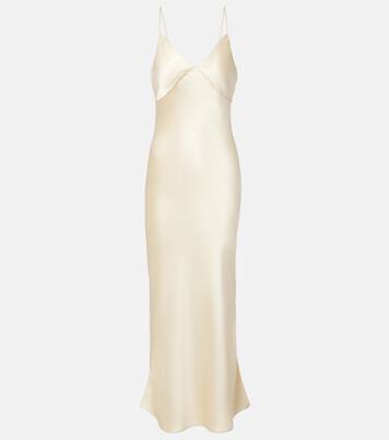 Barika silk satin slip dress | The Row