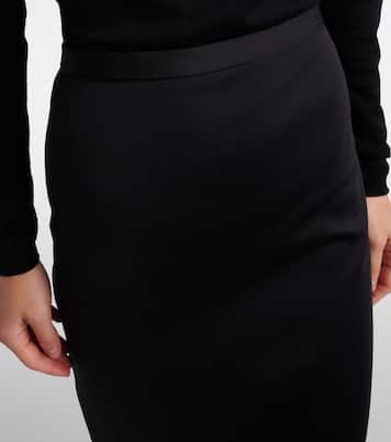 Piuma jersey pencil skirt | Max Mara
