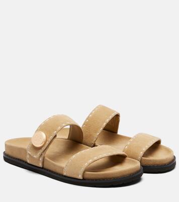 Sandalen Romy Sport aus Veloursleder | Tory Burch