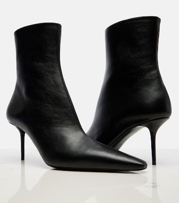 Ashley leather ankle boots | Saint Laurent