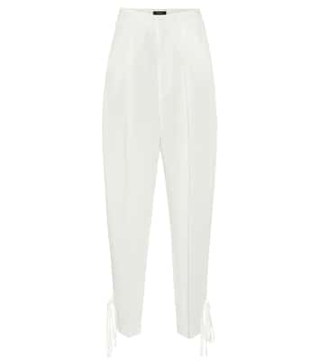 Pantalones carrot Racomi de crepé | Isabel Marant